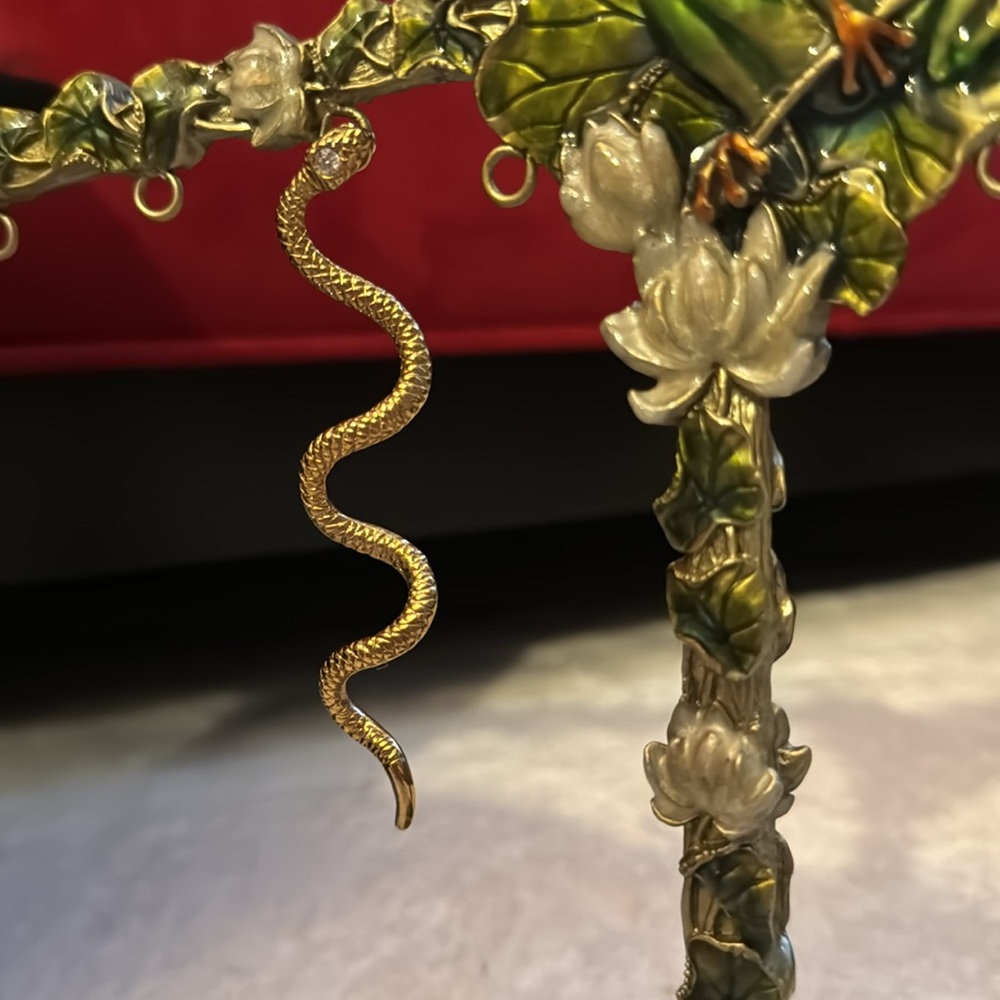 Vintage Snake Earrings - Picture 2 of 7